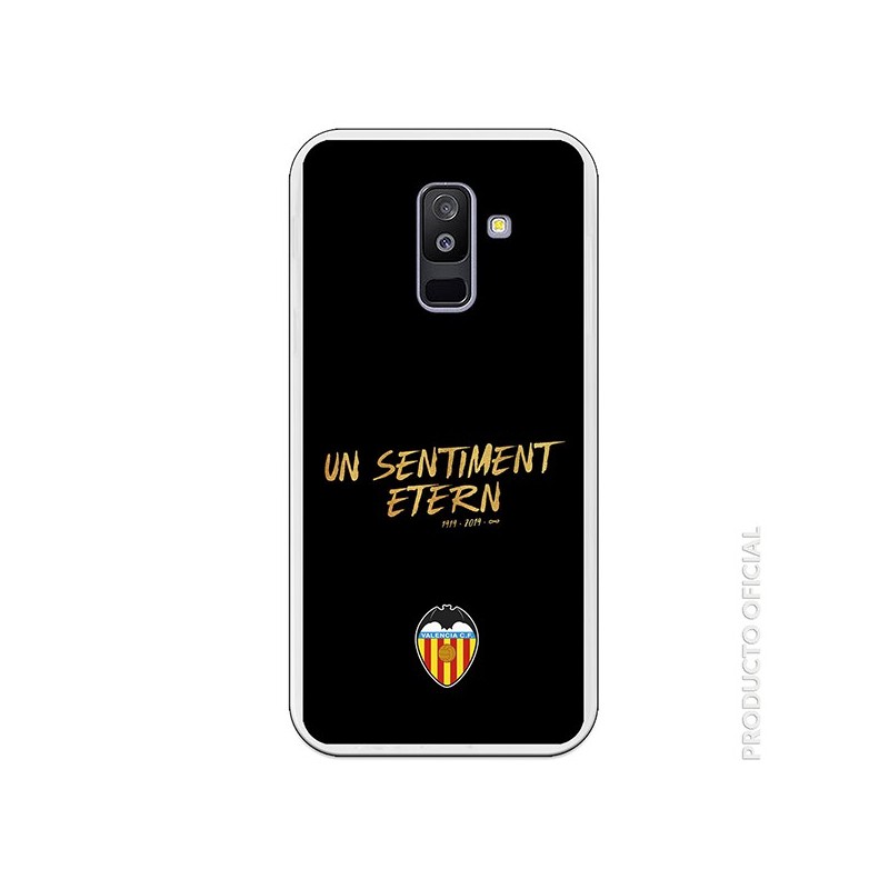 Funda Oficial Valencia Un sentiment SS18-19 Samsung Galaxy A6 Plus