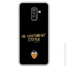 Funda Oficial Valencia Un sentiment SS18-19 Samsung Galaxy A6 Plus