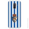 Funda Oficial Ponferradina rayas azules y rojas SS18-19 Samsung Galaxy A6 Plus