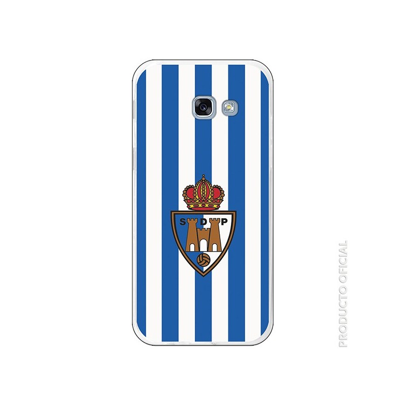 Funda Oficial Ponferradina rayas azules y rojas SS18-19 Samsung Galaxy A5 2017