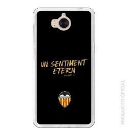 Funda Oficial Valencia Un sentiment SS18-19 Huawei Y6 2017