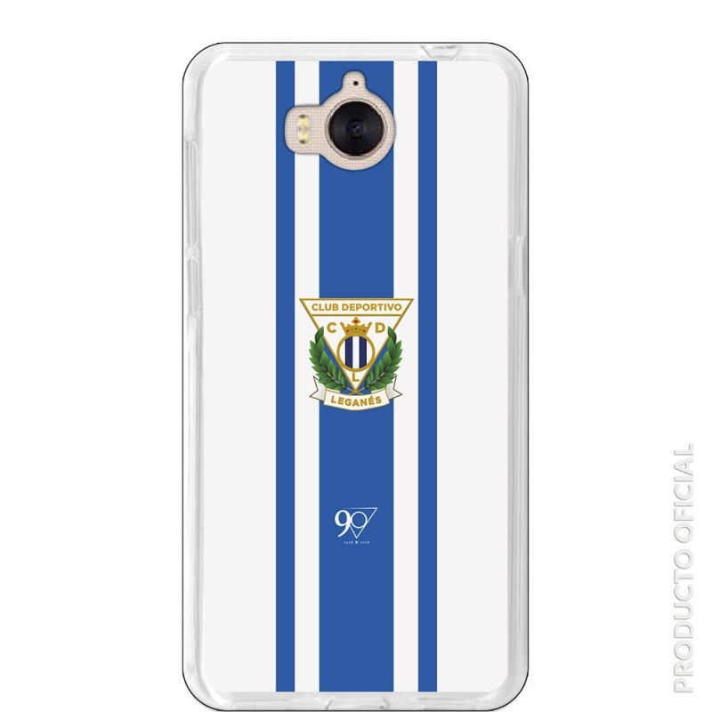 Funda Oficial Leganés Blanquiazul SS18-19 Huawei Y6 2017