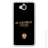 Funda Oficial Valencia Un sentiment SS18-19 Huawei Y5 2017