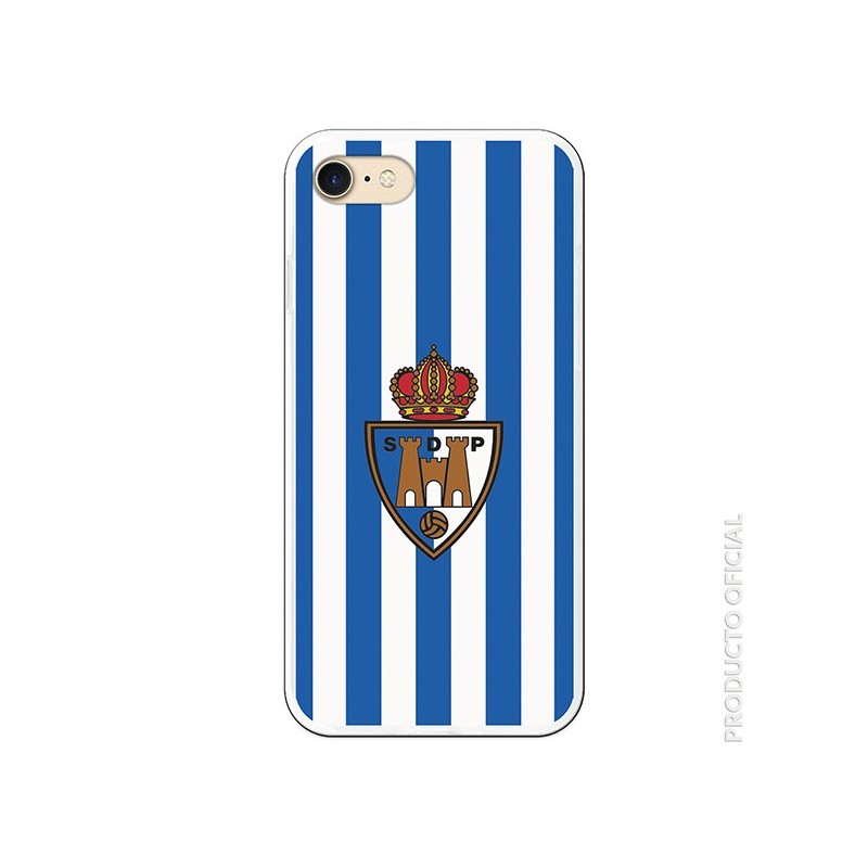 Funda Oficial Ponferradina rayas azules y rojas SS18-19 iPhone 7