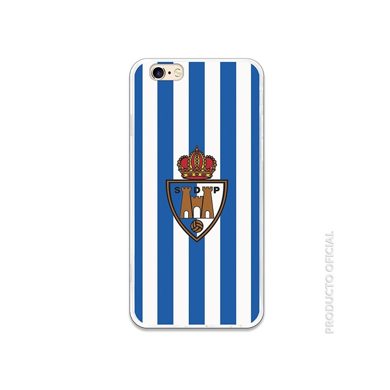 Funda Oficial Ponferradina rayas azules y rojas SS18-19 iPhone 6