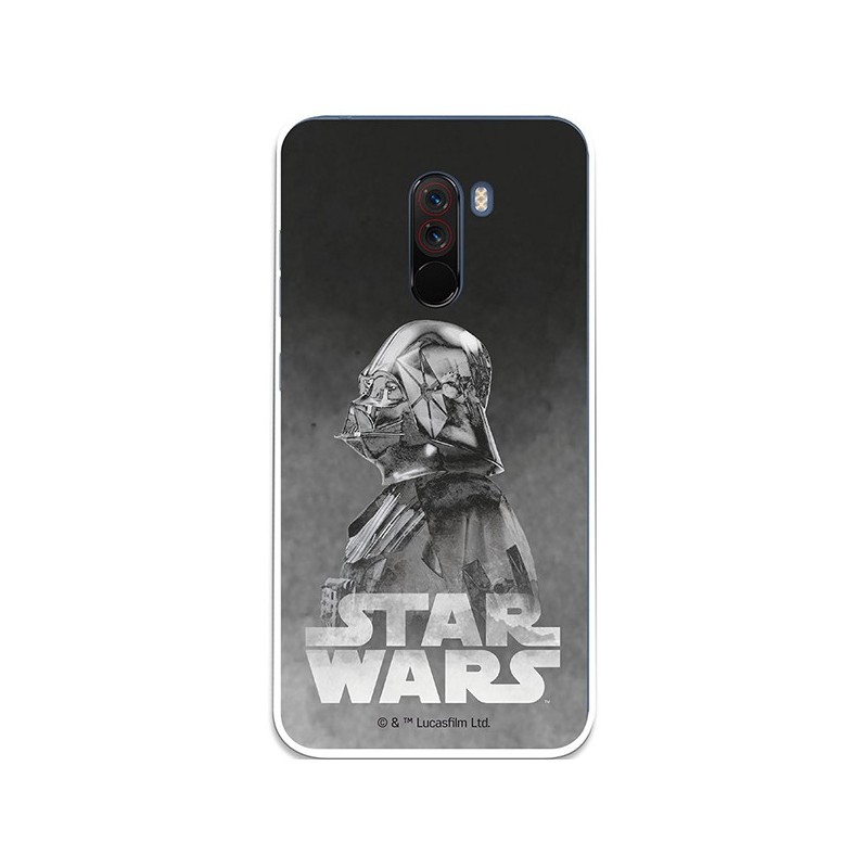 Funda Oficial Star Wars Darth Vader negro  Xiaomi Pocophone F1