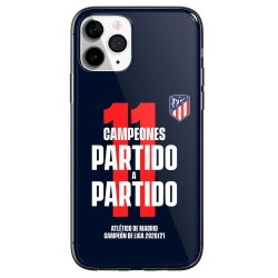Funda Campeón de Liga Atlético de Madrid - 11 Partido A Partido Fondo Azul