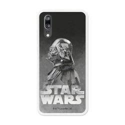 Funda Star Wars Darth Vader negro Huawei P20