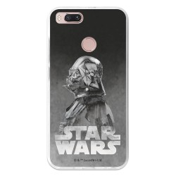 Funda Star Wars Darth Vader negro Xiaomi Mi A1