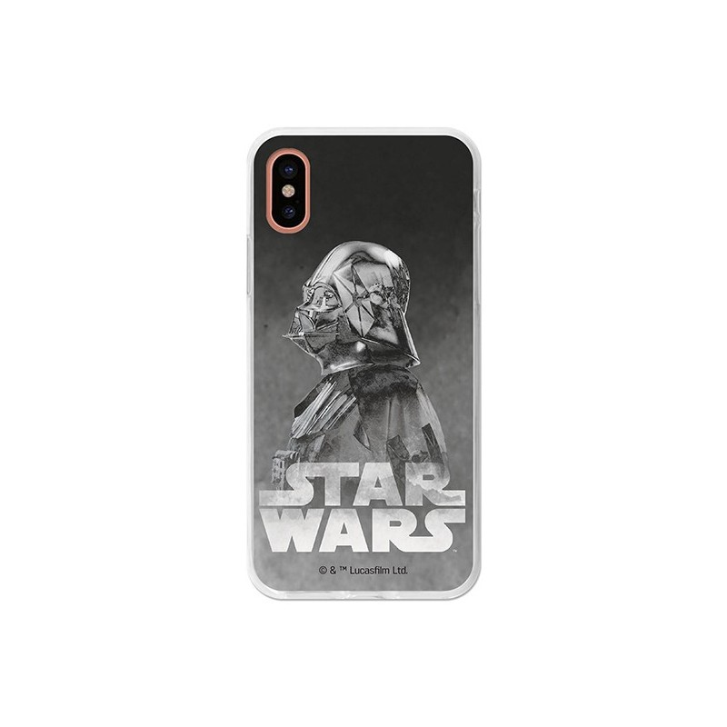 Funda Star Wars Darth Vader negro iPhone X