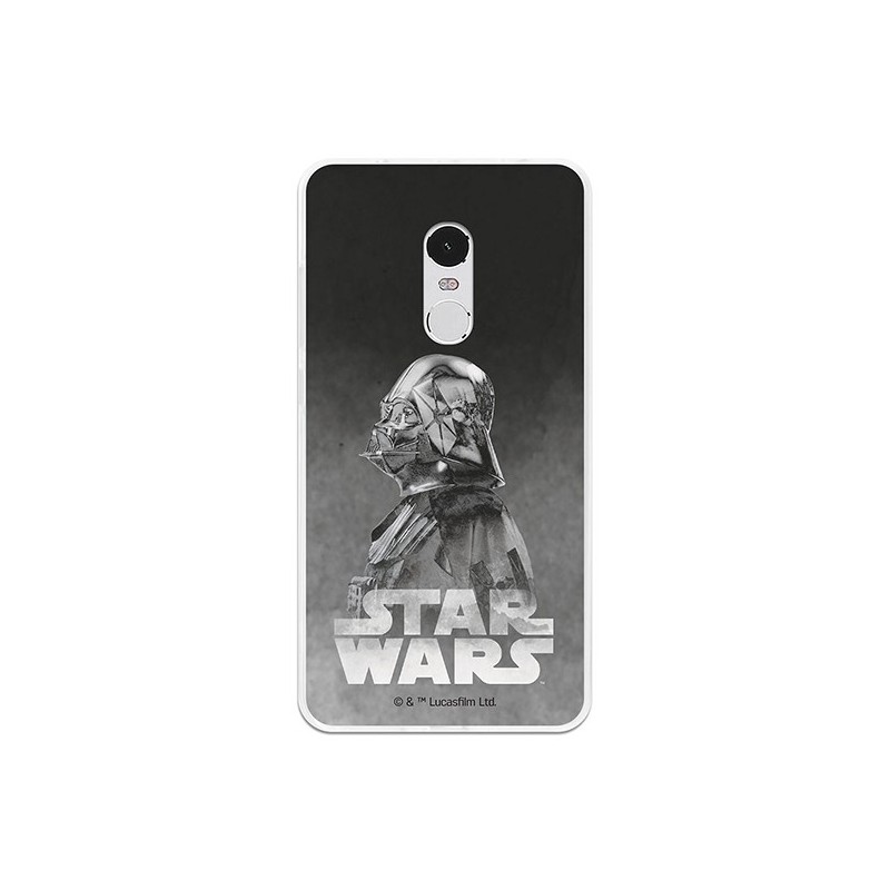 Funda Star Wars Darth Vader negro Xiaomi Redmi Note 4