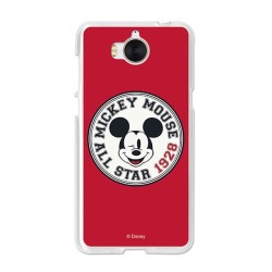 Funda Oficial Disney Mickey, All Star 1928 Huawei Y6 2017