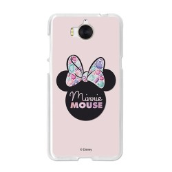 Funda Oficial Disney Minnie, Pink Shadow Huawei Y6 2017