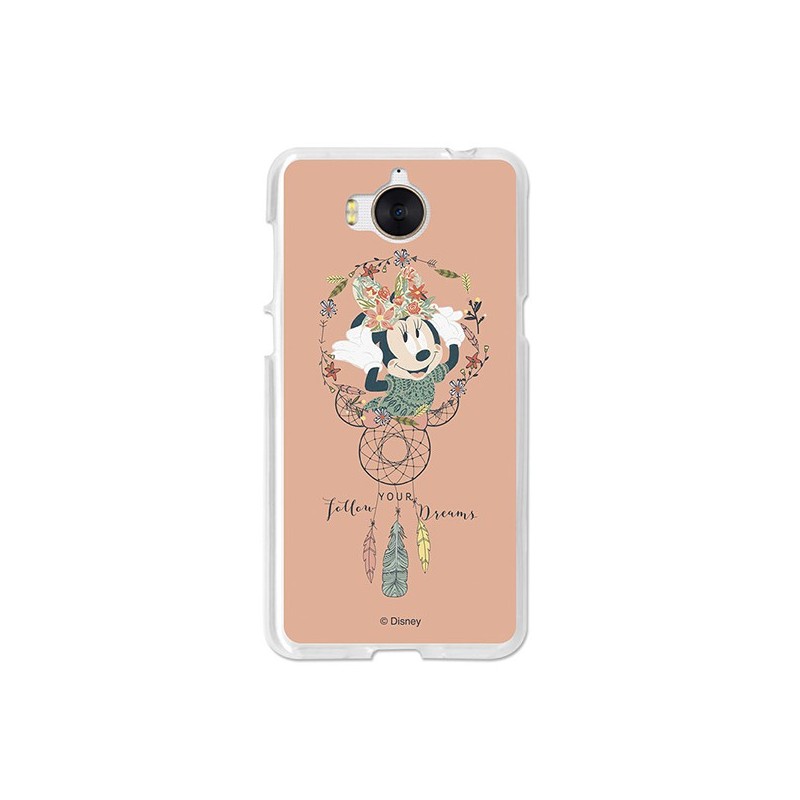 Funda Oficial Disney Minnie, Atrapasueños Huawei Y6 2017