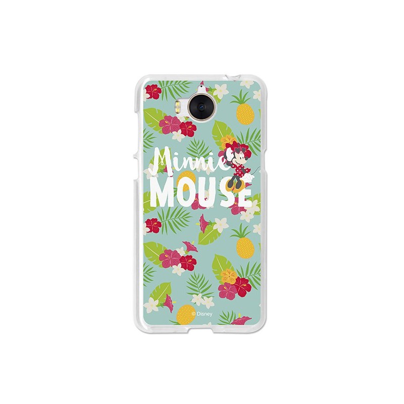 Funda Oficial Disney Minnie, Tropical Huawei Y6 2017