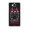 Funda Oficial Disney Minnie, Negro Bordado Huawei Y6 2017