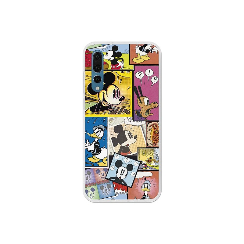 Funda Oficial Disney Mickey, Comic Huawei P20 Pro