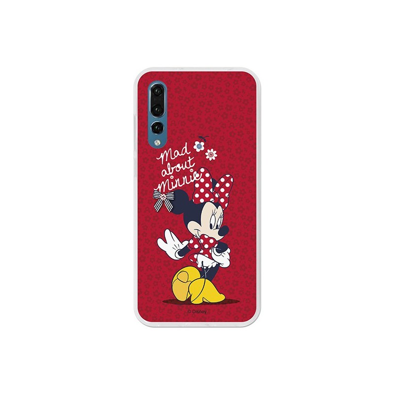 Funda Oficial Disney Minnie, Mad about Minnie Huawei P20 Pro