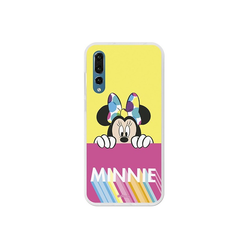 Funda Oficial Disney Minnie, Pink Yellow Huawei P20 Pro