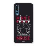 Funda Oficial Disney Minnie, Negro Bordado Huawei P20 Pro