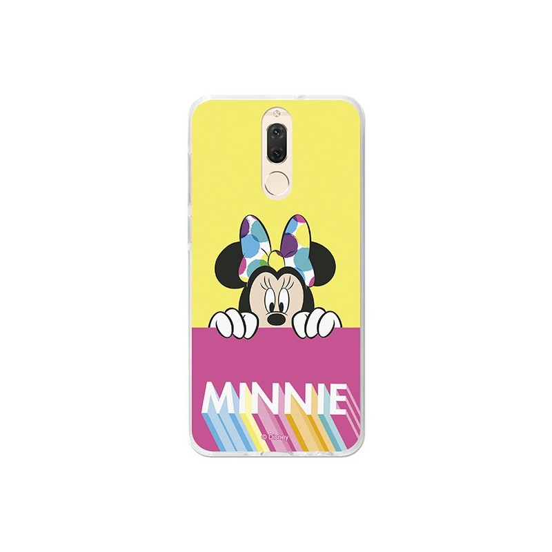 Funda Oficial Disney Minnie, Pink Yellow Huawei Mate 10 Lite