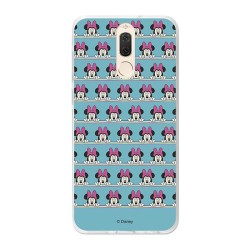 Funda Oficial Disney Minnie, Sweet Blue Huawei Mate 10 Lite