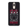 Funda Oficial Disney Minnie, Negro Bordado Huawei Mate 10 Lite