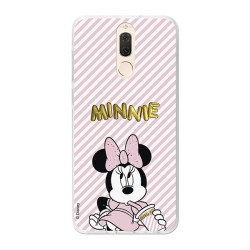 Funda Oficial Disney Minnie, Gold Balloon Huawei Mate 10 Lite