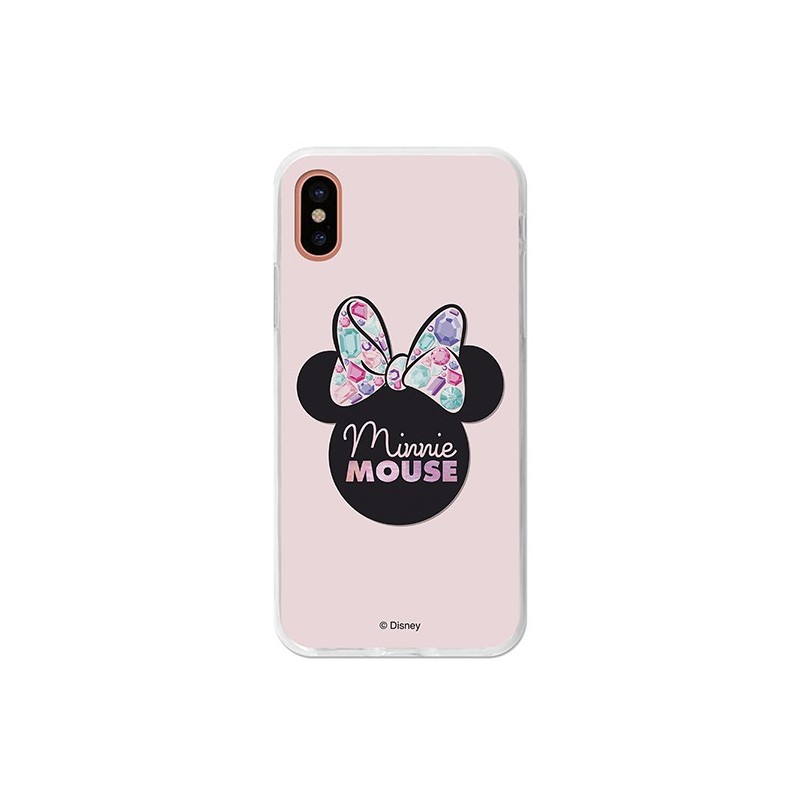 Funda Oficial Disney Minnie, Pink Shadow iPhone X