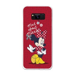 Funda Oficial Disney Minnie, Mad about Minnie Samsung Galaxy S8