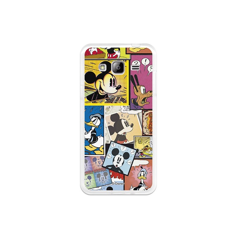 Funda Oficial Disney Mickey, Comic Samsung Galaxy J3 2016