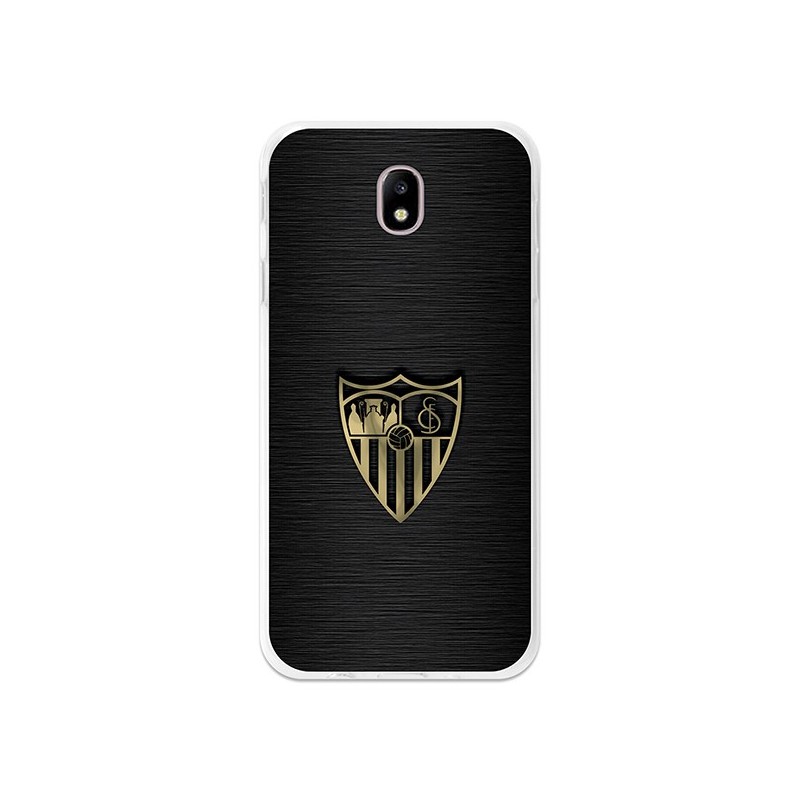 Funda Oficial Sevilla escudo oro para Samsung Galaxy J7 2017 Europeo