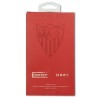 Funda Oficial Sevilla escudo color fondo rojo para Samsung Galaxy J3 2017 Europeo