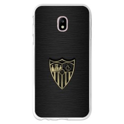 Funda Oficial Sevilla escudo oro para Samsung Galaxy J3 2017 Europeo