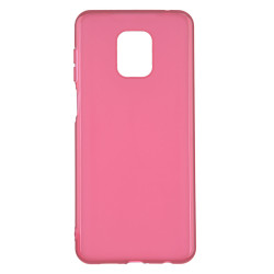 Funda Silicona lisa para Xiaomi Redmi Note 9 Pro