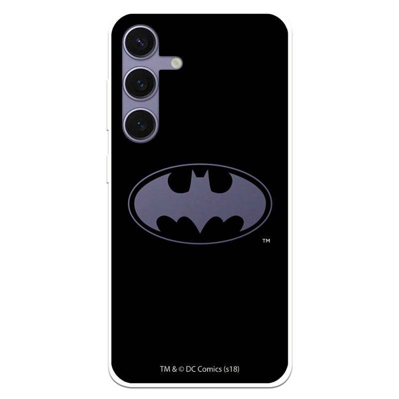 Funda para Samsung Galaxy S24 Plus Oficial de DC Comics Batman Logo Transparente - DC Comics