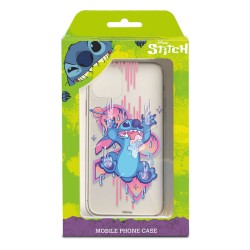 Funda para iPhone 15 Plus Oficial de Disney Stitch Graffiti - Lilo & Stitch