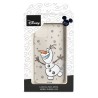 Funda para Motorola Moto E13 Oficial de Disney Olaf Transparente - Frozen