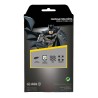 Funda para Motorola Moto E13 Oficial de DC Comics Batman Logo Transparente - DC Comics