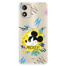 Funda para Motorola Moto E13 Oficial de Disney Mickey Mickey Urban - Clásicos Disney