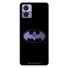 Funda para Motorola Edge 30 Neo Oficial de DC Comics Batman Logo Transparente - DC Comics