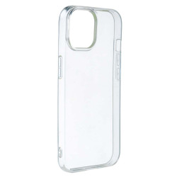 Funda Silicona Transparente para iPhone 15 Plus