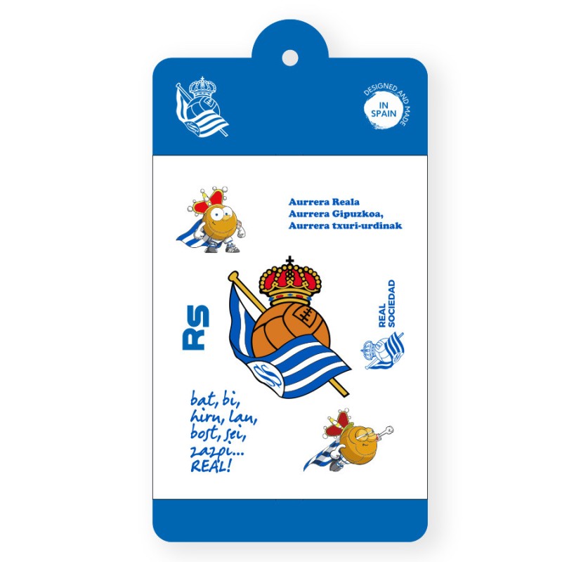 Stickers de la Real Sociedad - Personaliza tus Dispositivos