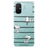 Funda para Xiaomi Redmi 12C Oficial de Peanuts Snoopy rayas - Snoopy