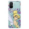 Funda para Xiaomi Redmi 12C Oficial de Disney Campanilla Flores - Peter Pan