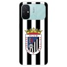 Funda para Xiaomi Redmi 12C del Club Deportivo Badajoz Escudo Blanquinegro  - Licencia Oficial Club Deportivo Badajoz