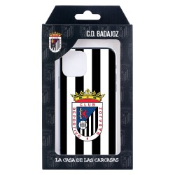 Funda para Xiaomi Redmi 12C del Club Deportivo Badajoz Escudo Blanquinegro  - Licencia Oficial Club Deportivo Badajoz