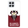 Funda para Honor 70 Lite del Albacete Balompié Escudo "Del Albacete que no es poco"  - Licencia Oficial Albacete Balompié