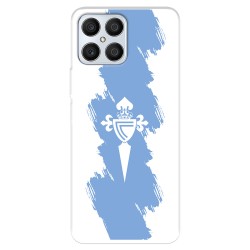 Funda para Honor 70 Lite del RC Celta Escudo Trazo Azul  - Licencia Oficial RC Celta