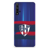 Funda para Honor 20 del Huesca Rayas Transparente - Licencia Oficial SD Huesca